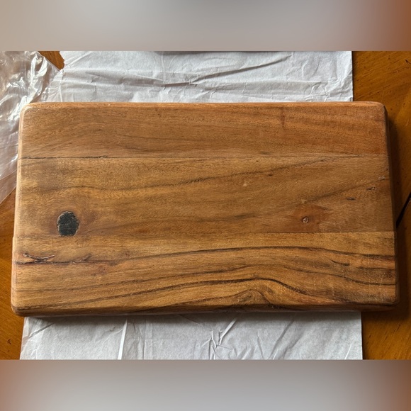 To the Market Buy the Change You Want to See wooden tray - Picture 6 of 6